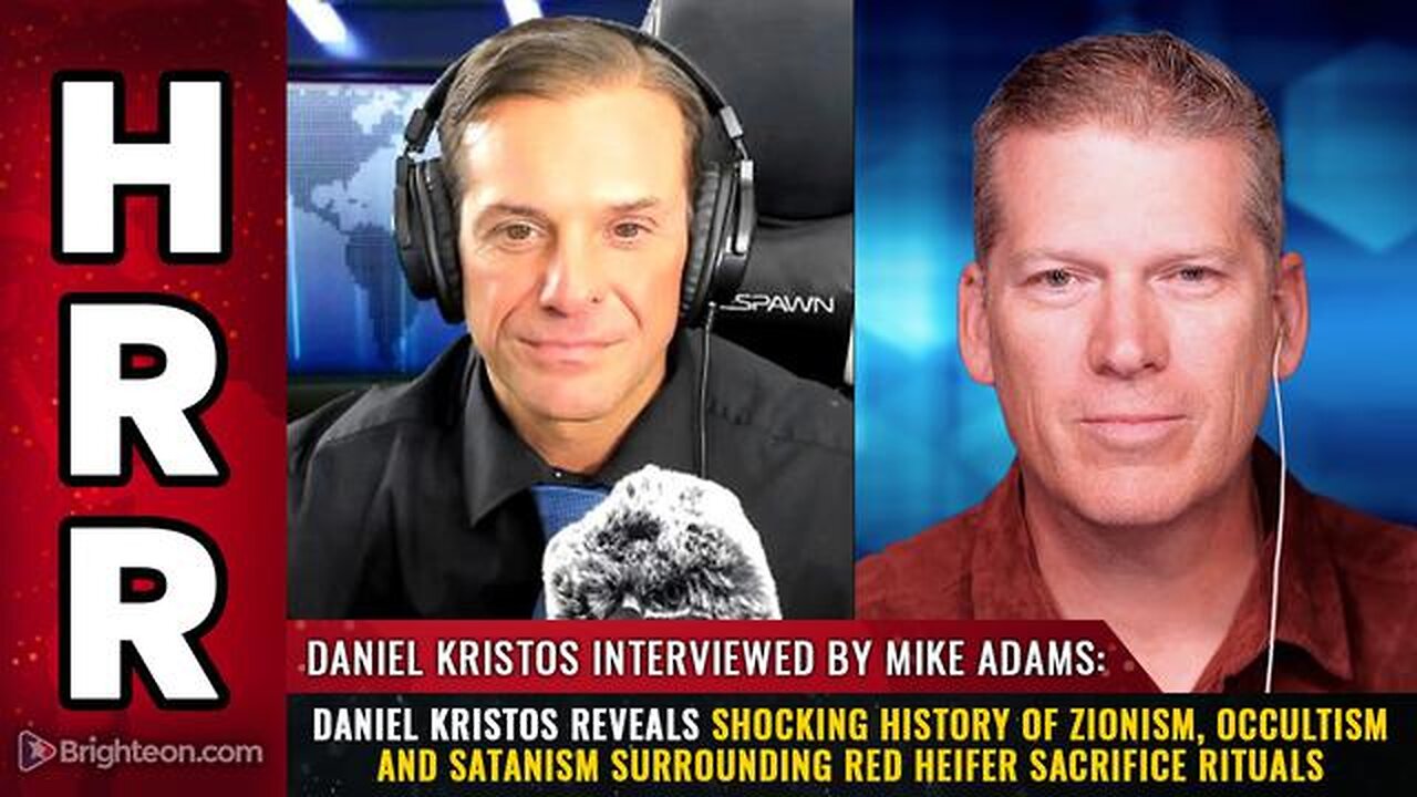 Daniel Kristos reveals shocking history of Zionism, occultism and satanism...