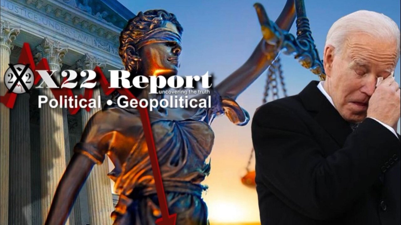 X22 Report - Ep. 3022B - Trap Has Been Set For The UniParty, Crimes Against Humanity, Treason