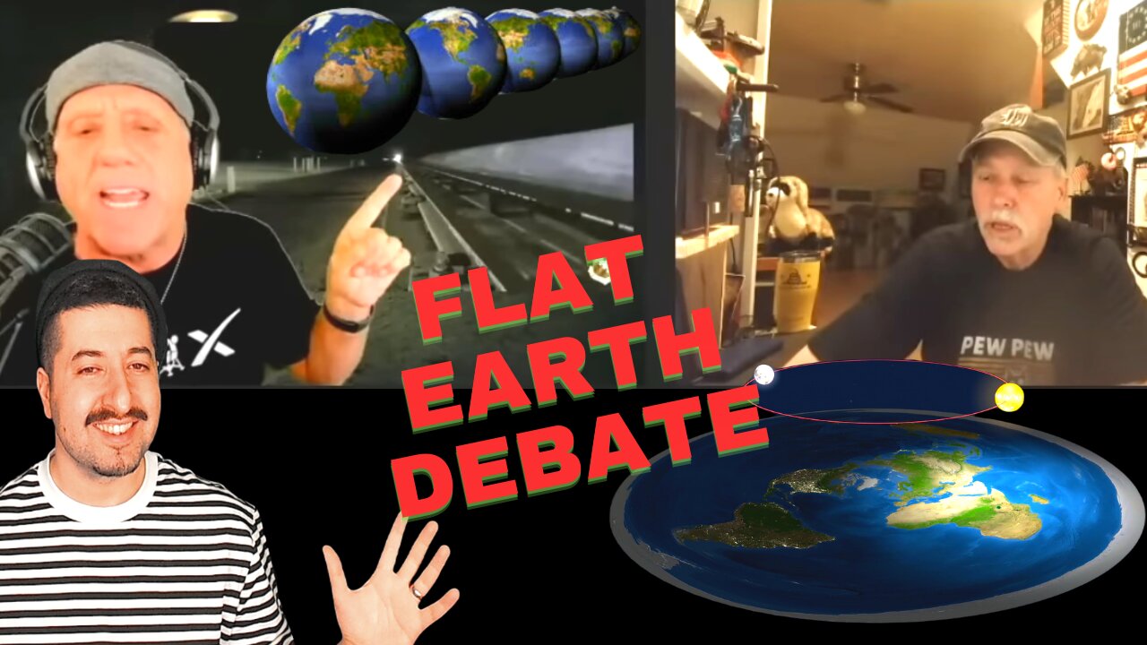 Flat Earth Debate - Flat Earth Dave vs Glober