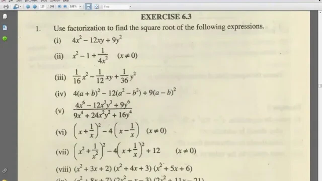 9th Maths Ex 6 3 Q1 P1