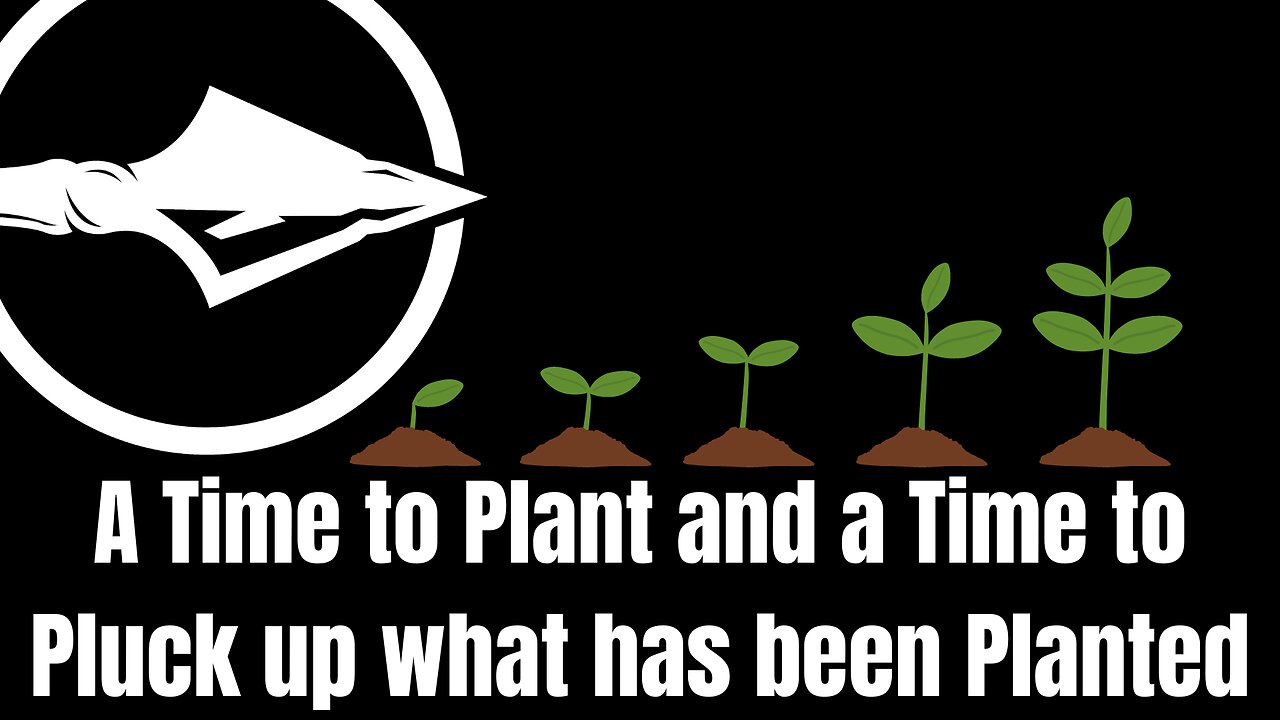 A time to plant and a time to pluck up what has been planted | Pastor Anthony Thomas