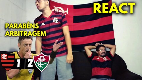 REACT FLAMENGO 1 X 2 FLUMINENSE | BRASILEIRÃO 2022