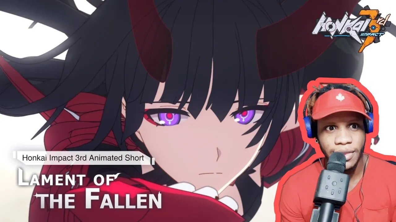 Animated Short [Lament of the Fallen] - Honkai Impact 3rd_HD Japanese Dub Version Reaction Video