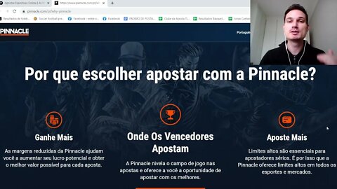 PINNACLE alternativa a conta bloqueada em outra casa de aposta