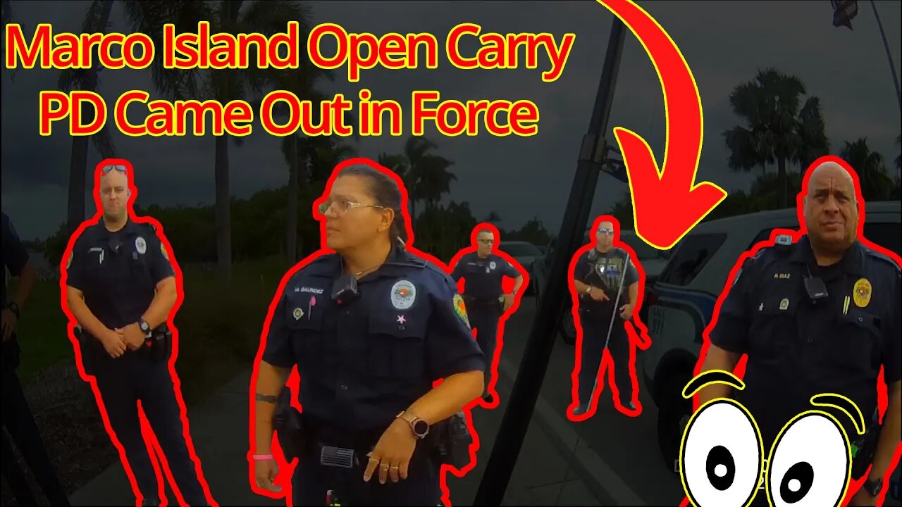 Marco Island Open Carry - 2nd Amendment Audit