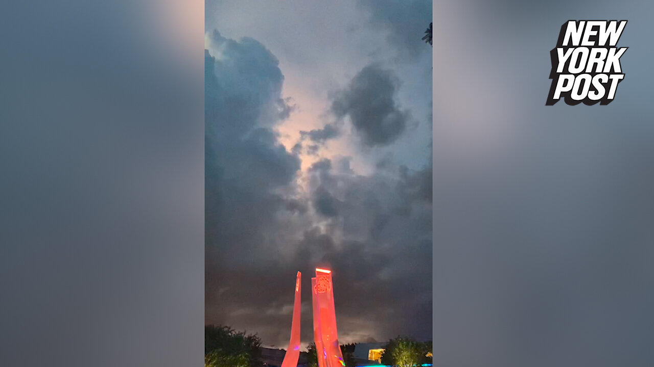 Disney World floods as severe thunderstorms pummel Orlando, Florida