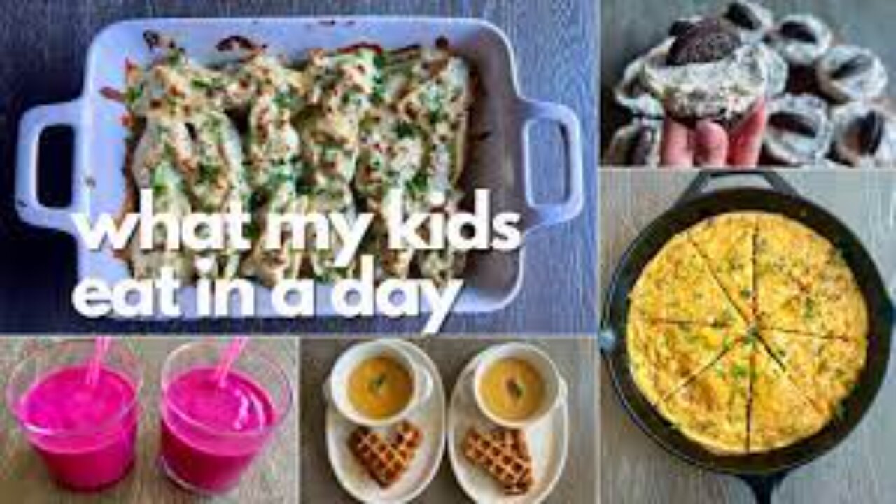 WHAT MY KIDS EAT IN A DAY | DAY 51