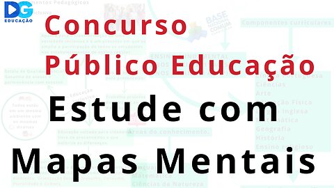 Estude com Mapas Mentais para Concurso Público/ Educação