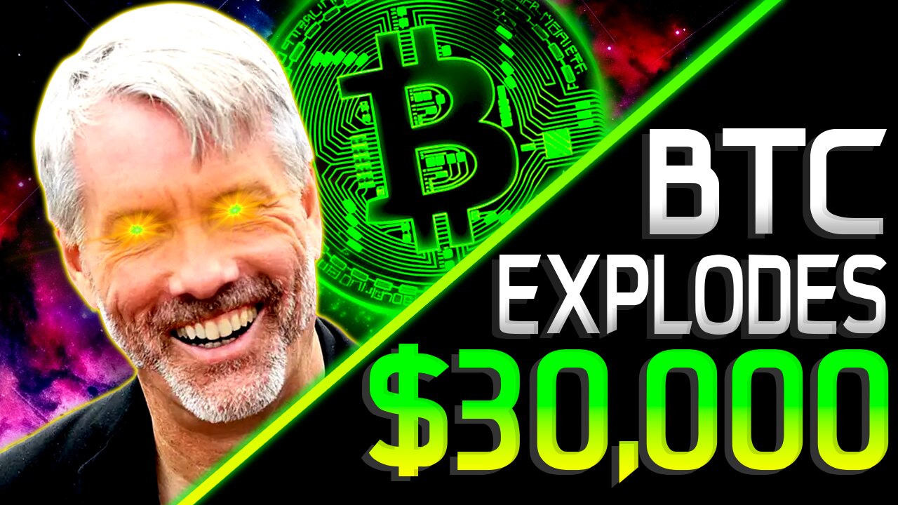 Bitcoin EXPLODES +80% To $30,000 || Time To Buy or Bull Trap?!