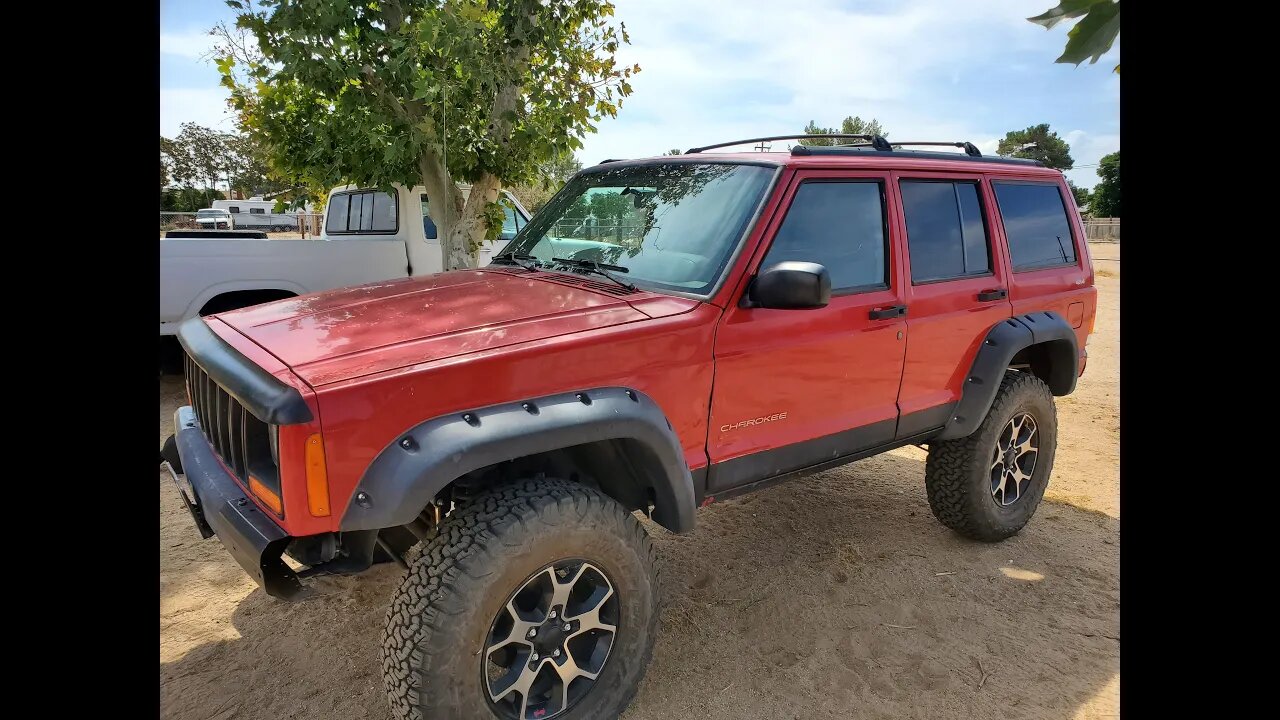 How to replace the high pressure power steering hose on Jeep XJ