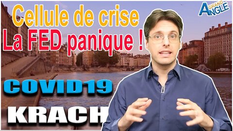 Effondrement des marchés - La FED panique et baisse ses taux - Que faire maintenant ?