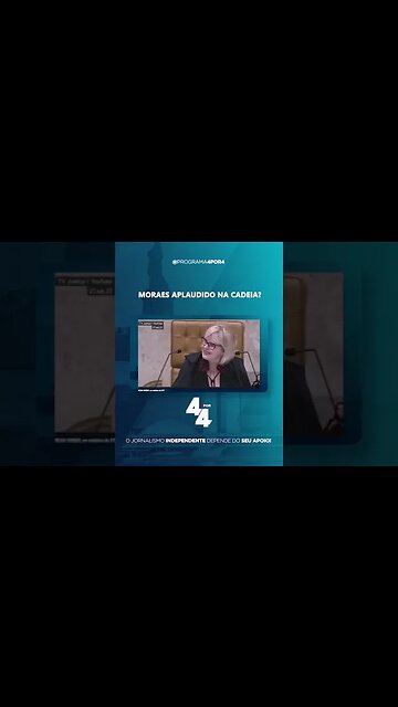 A verdade por trás do aplauso a Moraes pelos presos do 8 de janeiro #shorts