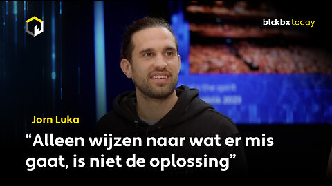 Jorn Luka: “alleen wijzen naar wat er mis gaat, is niet de oplossing”