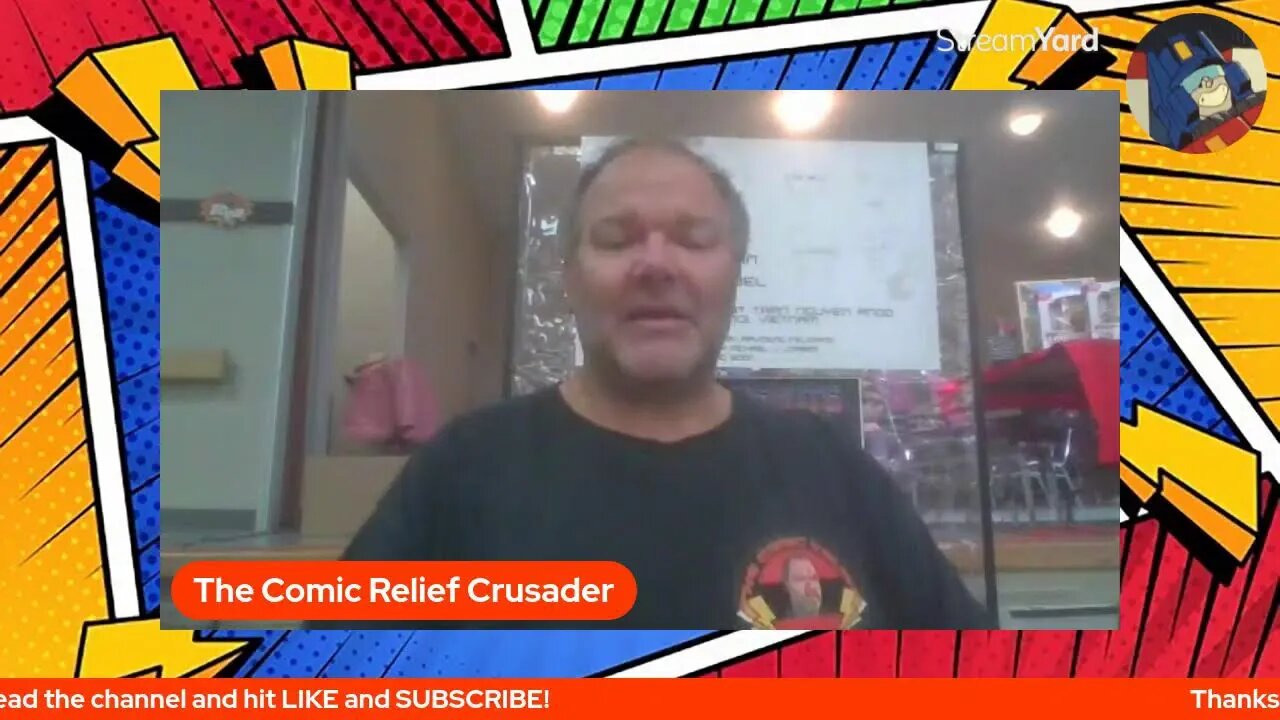 Live at the Carstairs Comic Con!