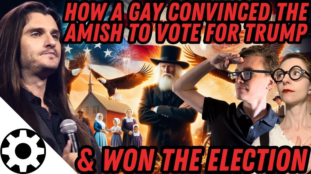 "A Gay Won America The 2024 Election!": Bible FANATIC Husband-Wife Team Feel They Have No Choice, But to Salute This Gay 😂 | Simone & Malcolm Collins