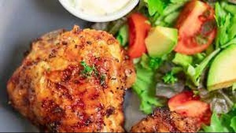 How to Make Crispy Baked Chicken Thighs | Easy & Delicious Recipe!