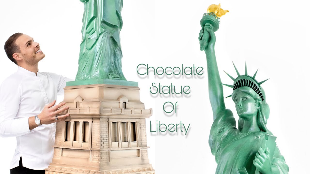 Chocolate Statue of Liberty!.