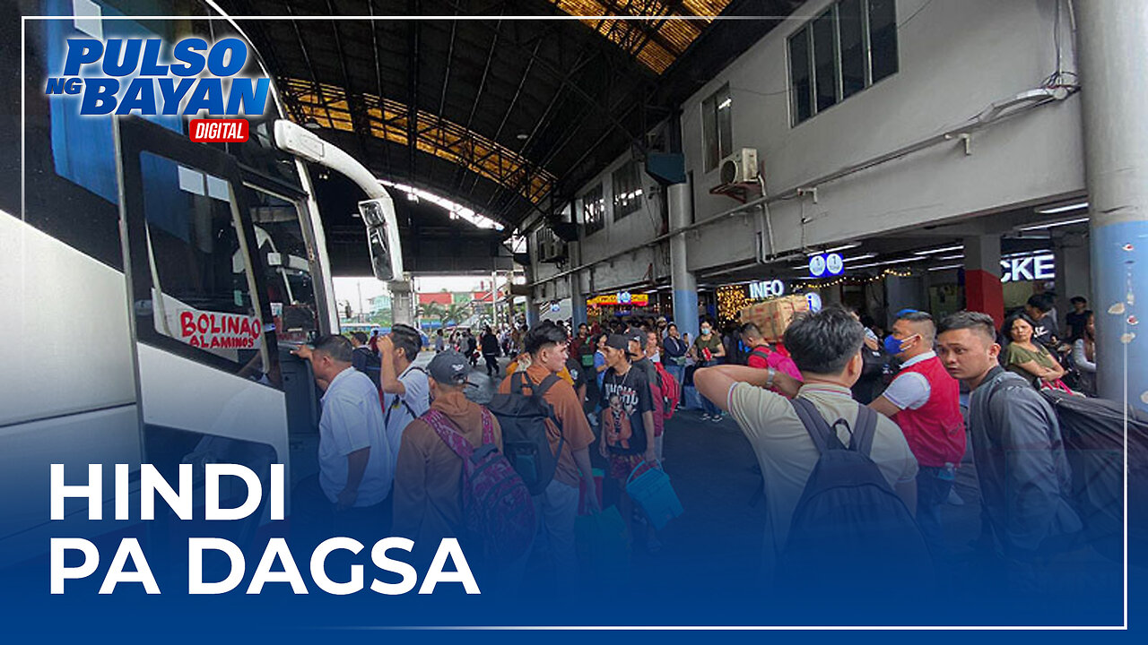 Mga pasaherong pauwi sa probinsya, hindi pa dagsa sa mga terminal sa QC