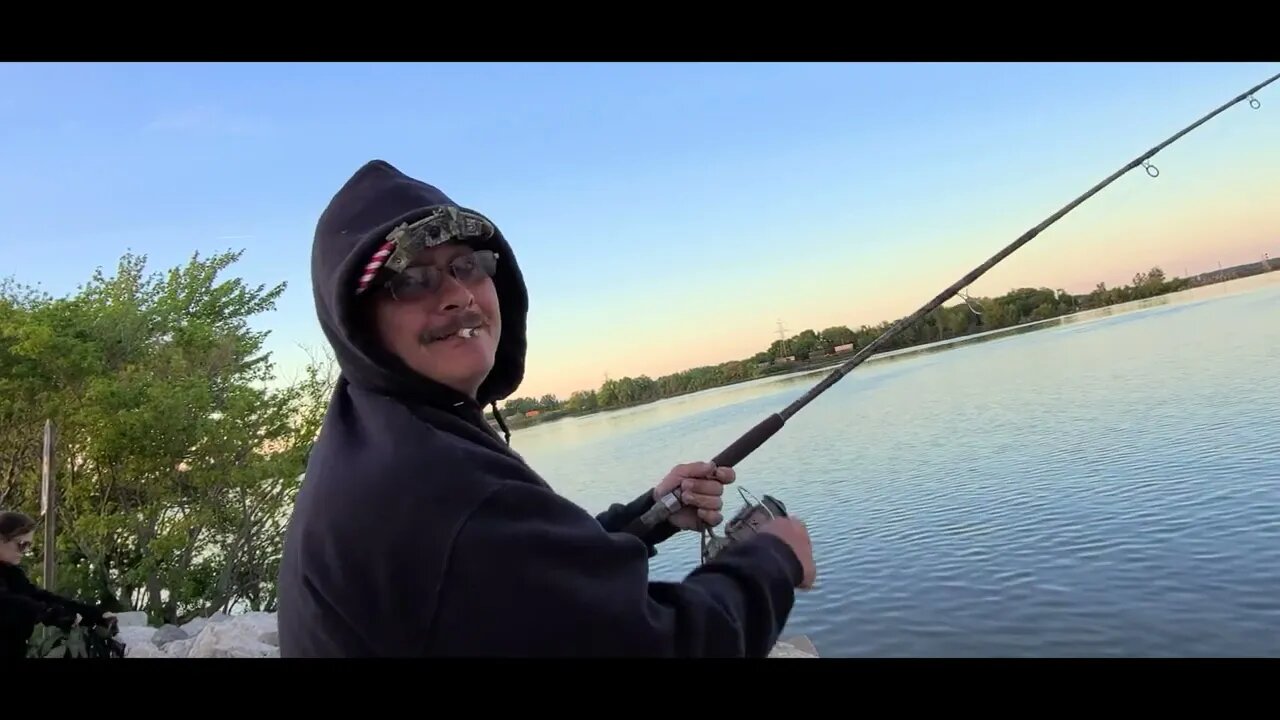 Lake Erie Bay Bridge Fishing off Route 2