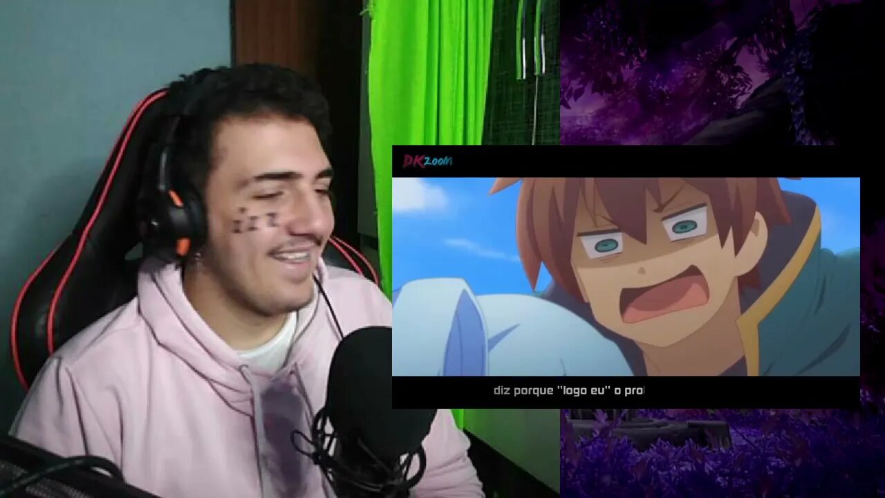 REACT Rap do Kazuma Satou (KonoSuba) - DKZ