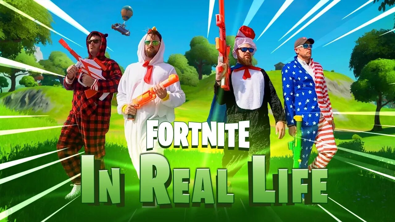 Fortnite In Real Life