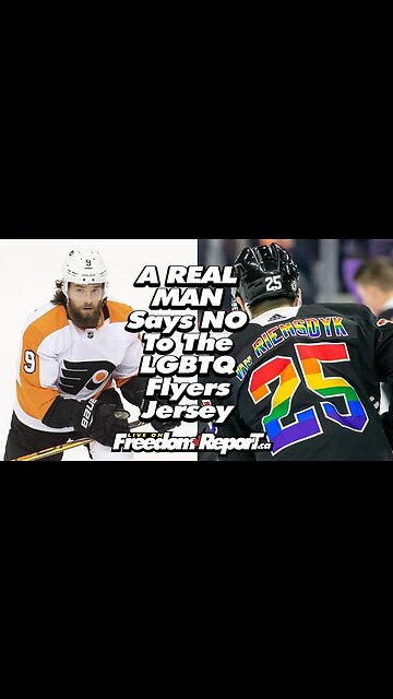 IVAN PROVOROV, DEFENSEMAN FOR THE PHILADELPHIA FLYERS REFUSED TO WEAR LGBTQ JERSEY