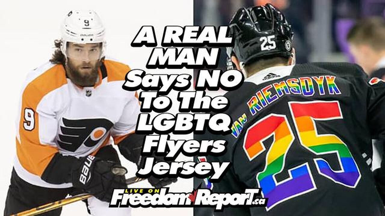 IVAN PROVOROV, DEFENSEMAN FOR THE PHILADELPHIA FLYERS REFUSED TO WEAR LGBTQ JERSEY