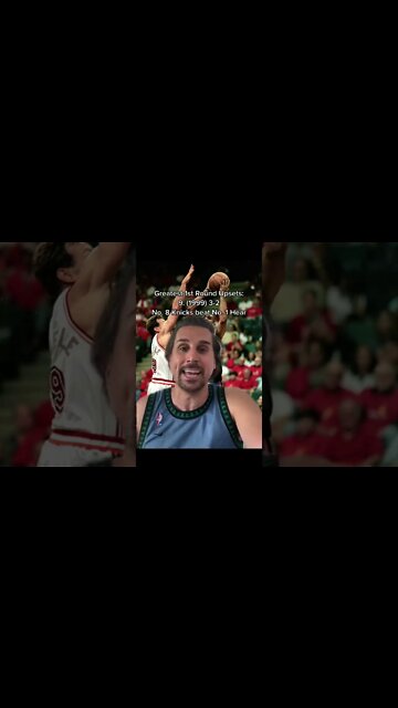 Biggest First Round Playoff Upsets NBA History #shorts