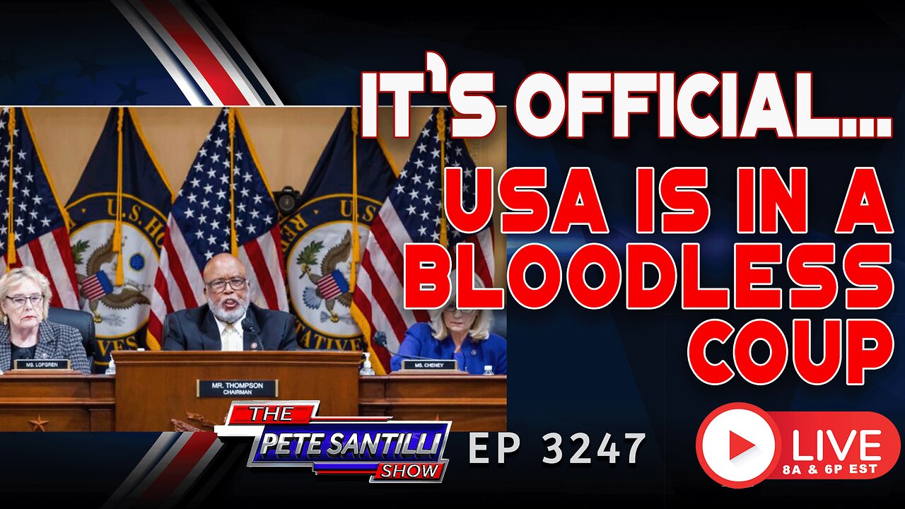 BLOODLESS COUP – J6 COMMITTEE IGNORES EVIDENCE & RECOMMENDS CRIMINAL CHARGES FOR TRUMP | EP 3247-6PM