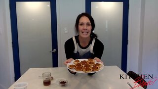 SWEET & SPICY CARAMELIZED ONION TARTLETS | Kitchen Bravo