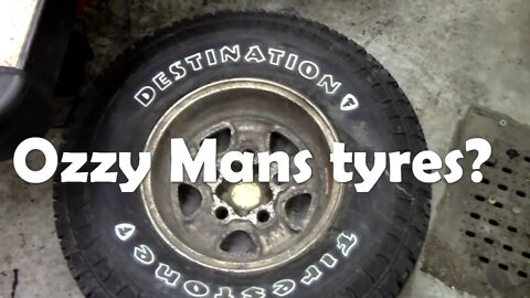 Is Ozzy Man now making tyres?