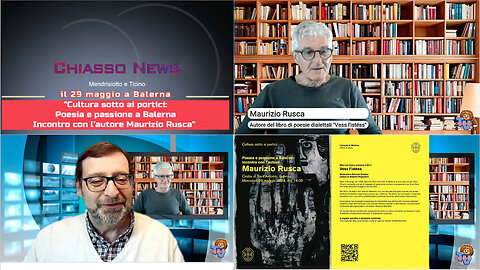 Poesia e passione a Balerna - Incontro con Maurizio Rusca