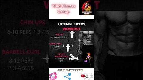 🔥Intense biceps workout🔥#shorts🔥#wildfitnessgroup🔥3 april 2022🔥