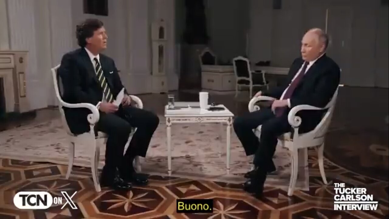 RUSSIA, MEDIA: Tucker Carlson e Putin, Intervista 6/2/2024