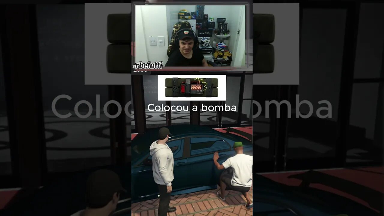 GTA 5 Ele colocou a bomba no carro #gta5 #gta5online #gta5_funny #gta5clips