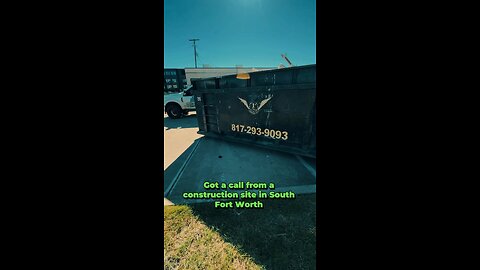 Dumpster Clean Up in South Fort Worth