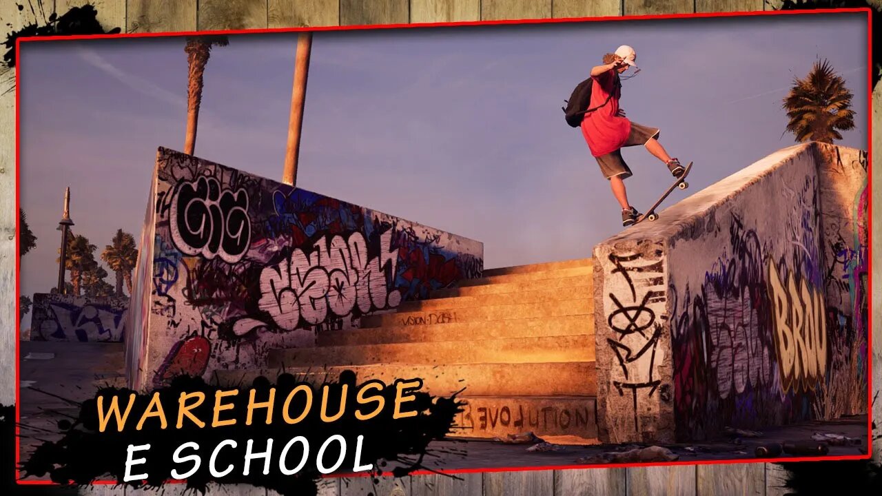 Tony Hawk's Pro Skater 1 Remake, Warehouse e School - Gameplay PT-BR #1