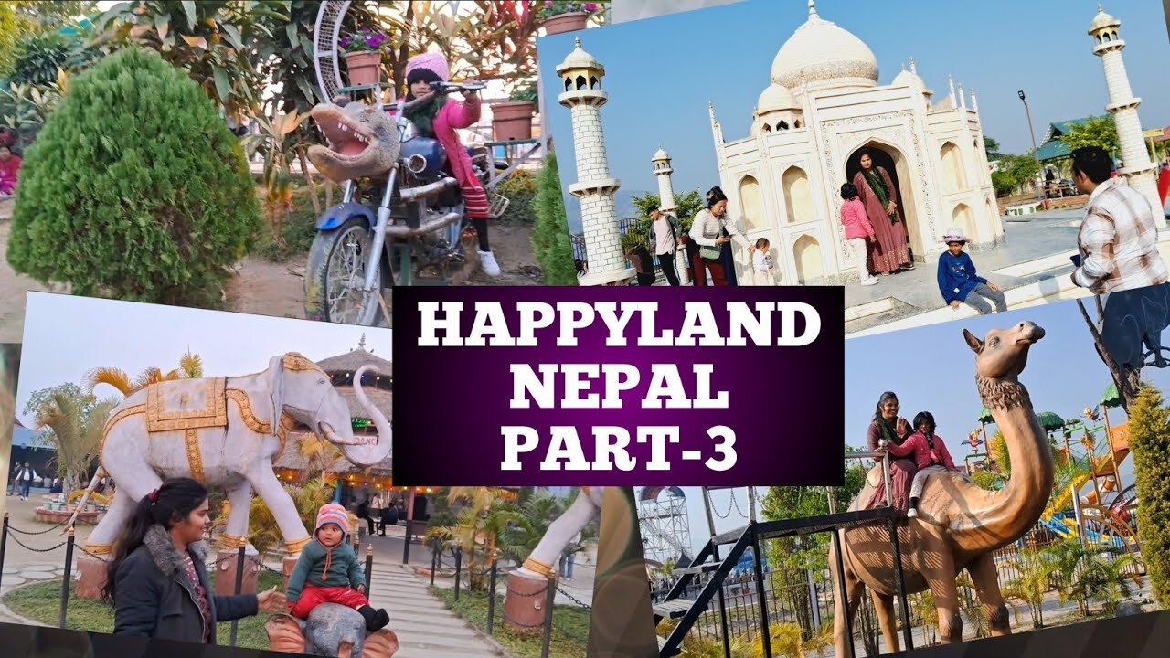 HAPPYLAND NEPAL PART 3 | BIG BIRD NEST I SWIMMING ACTIVITY | FAMILY VLOG | COUPLE VLOG #vlog