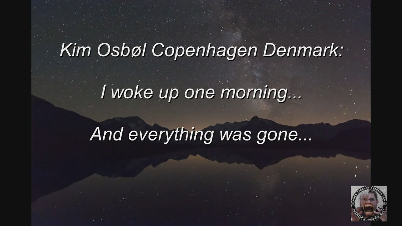 Kim Osbøl: I Woke Up One Morning... Everything Was Fucking Gone! [04.12.2022]