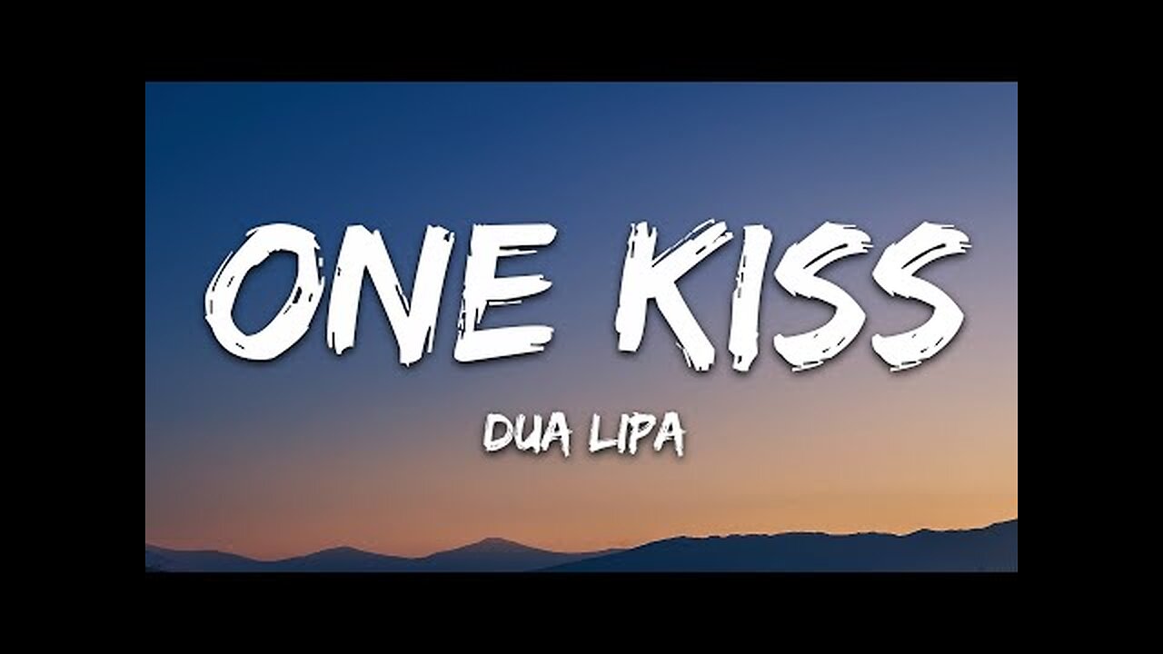 Calvin Harris, Dua Lipa - One Kiss (Lyrics)