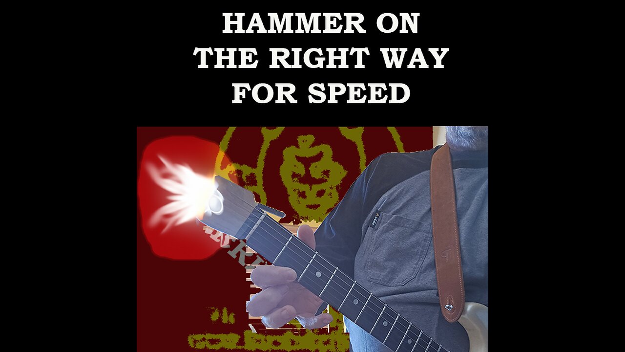 Guitar Lesson 2. HAMMER ON The Right Way 158