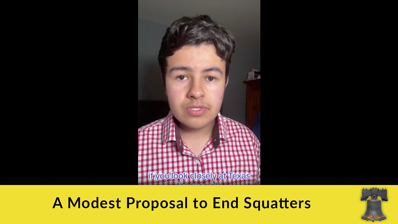 A Modest Proposal to End Squatters