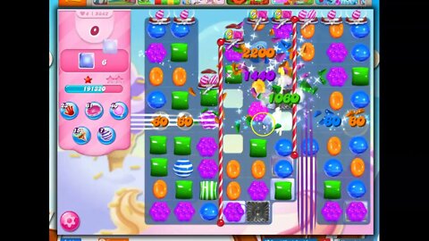 Candy Crush Level 5842 Talkthrough, 25 Moves 0 Boosters