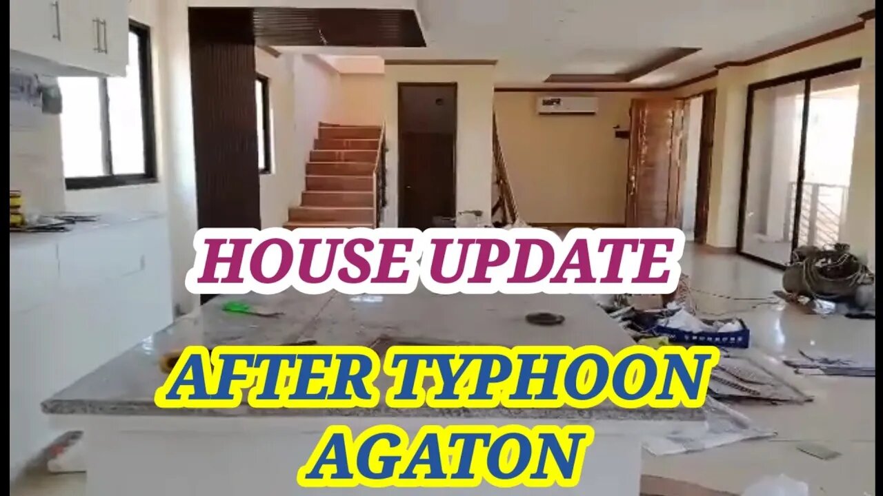 Philippines Beach House Update Part 31🏠 After Typhoon Agaton