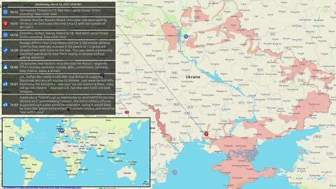 Russian invasion of Ukraine. The 21th Day (16 March 2022)