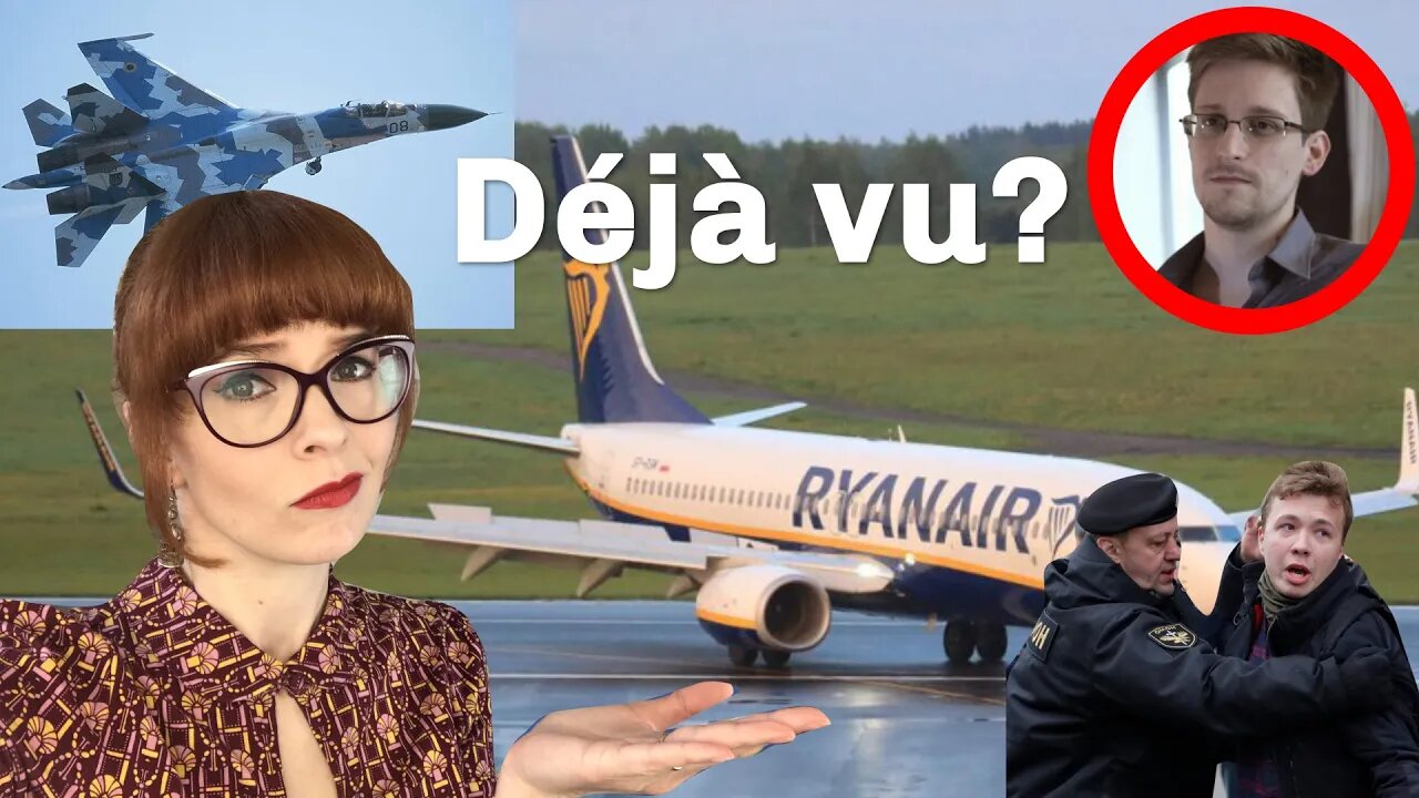 Ryanair Flight ILLEGALLY Grounded to Catch Dissident… Déjà vu?