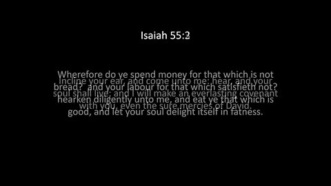 Isaiah Chapter 55