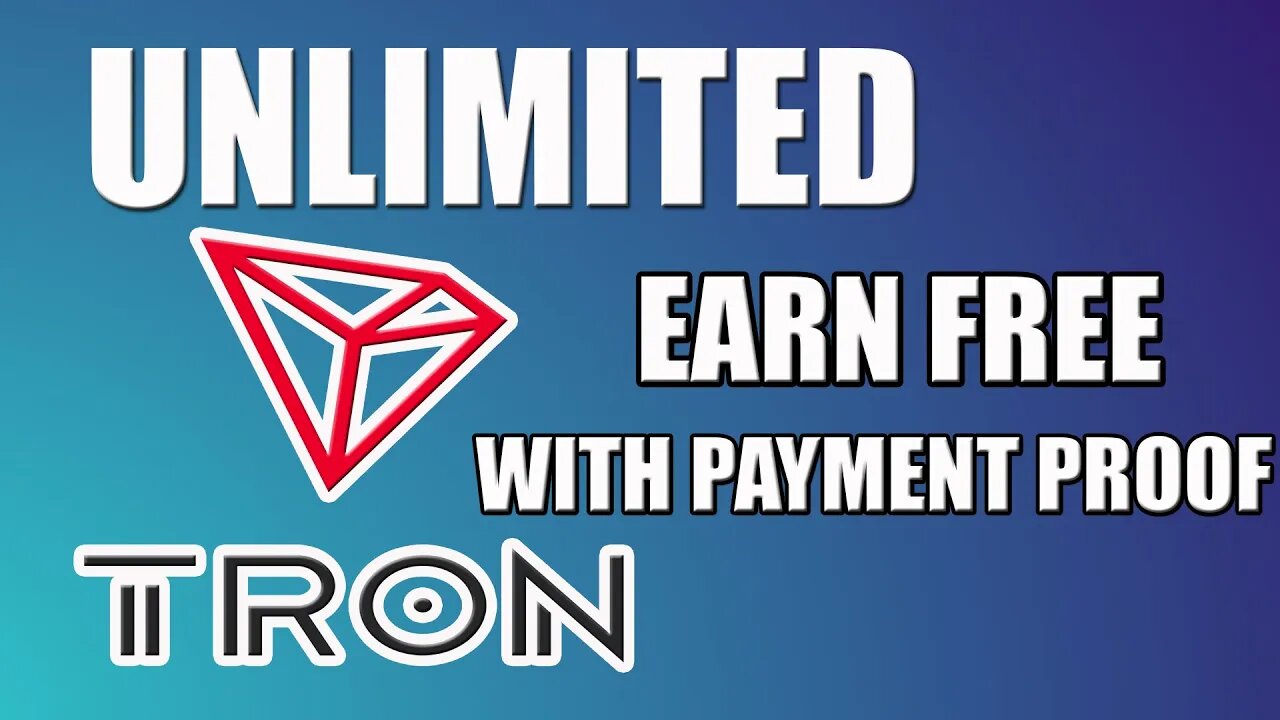 how to earn unlimited TRON (TRX) for free , TRON (TRX) earn from trxsatoshi , Earn free Crypto