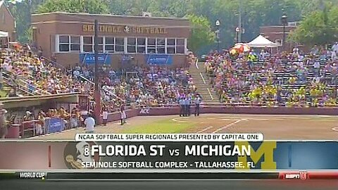 2014 Softball - Tallahassee (FL) Super Regional - Game 2