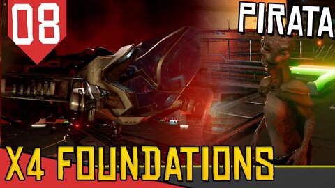 Lutando para ROUBAR e SALVAR Vidas - X4 Foundations Tides of Avarice #08 [Gameplay Português PT-BR]